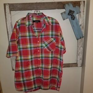 Colorful Button Top Size XL